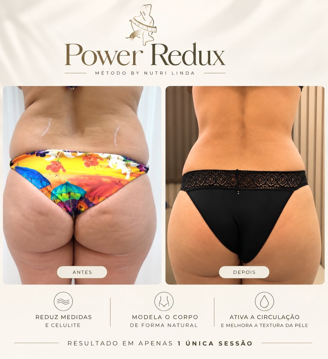 Antes e depois - Power Redux®